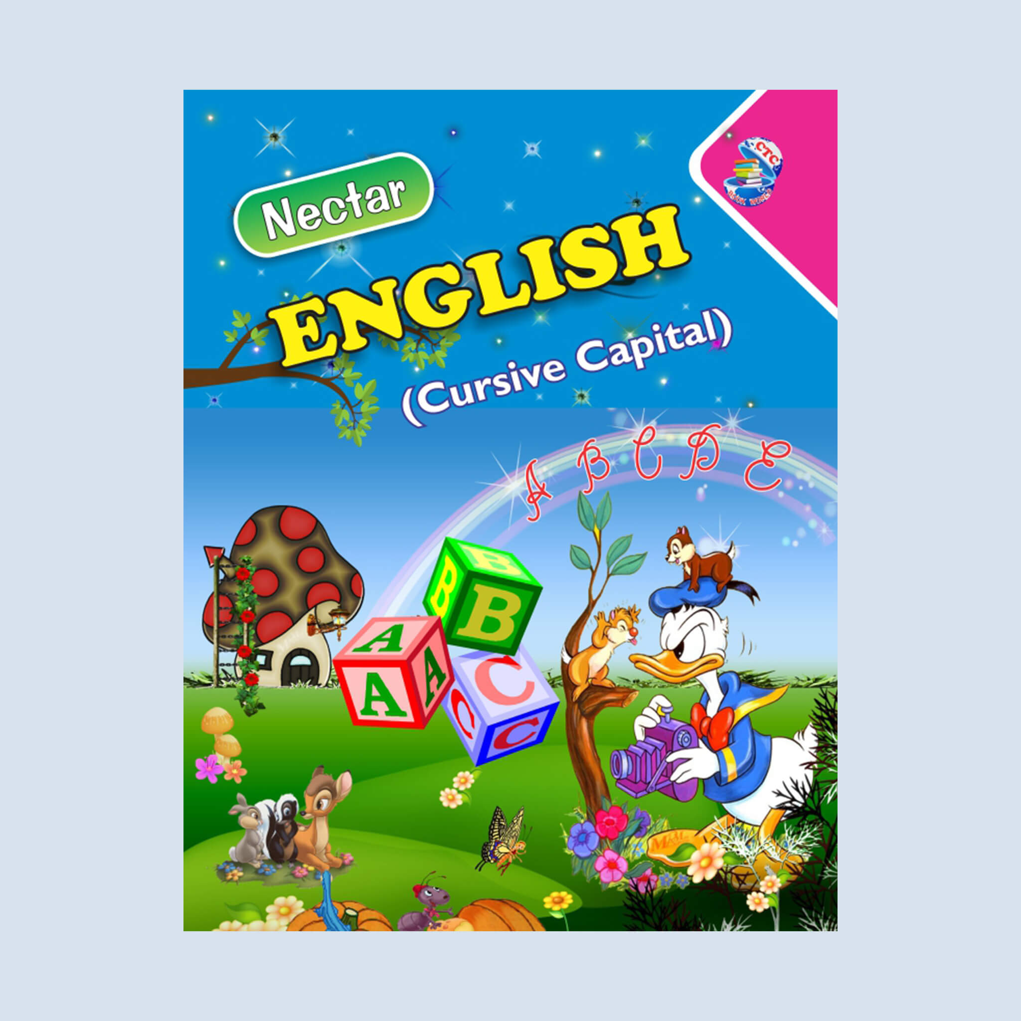 English cursive capital letters