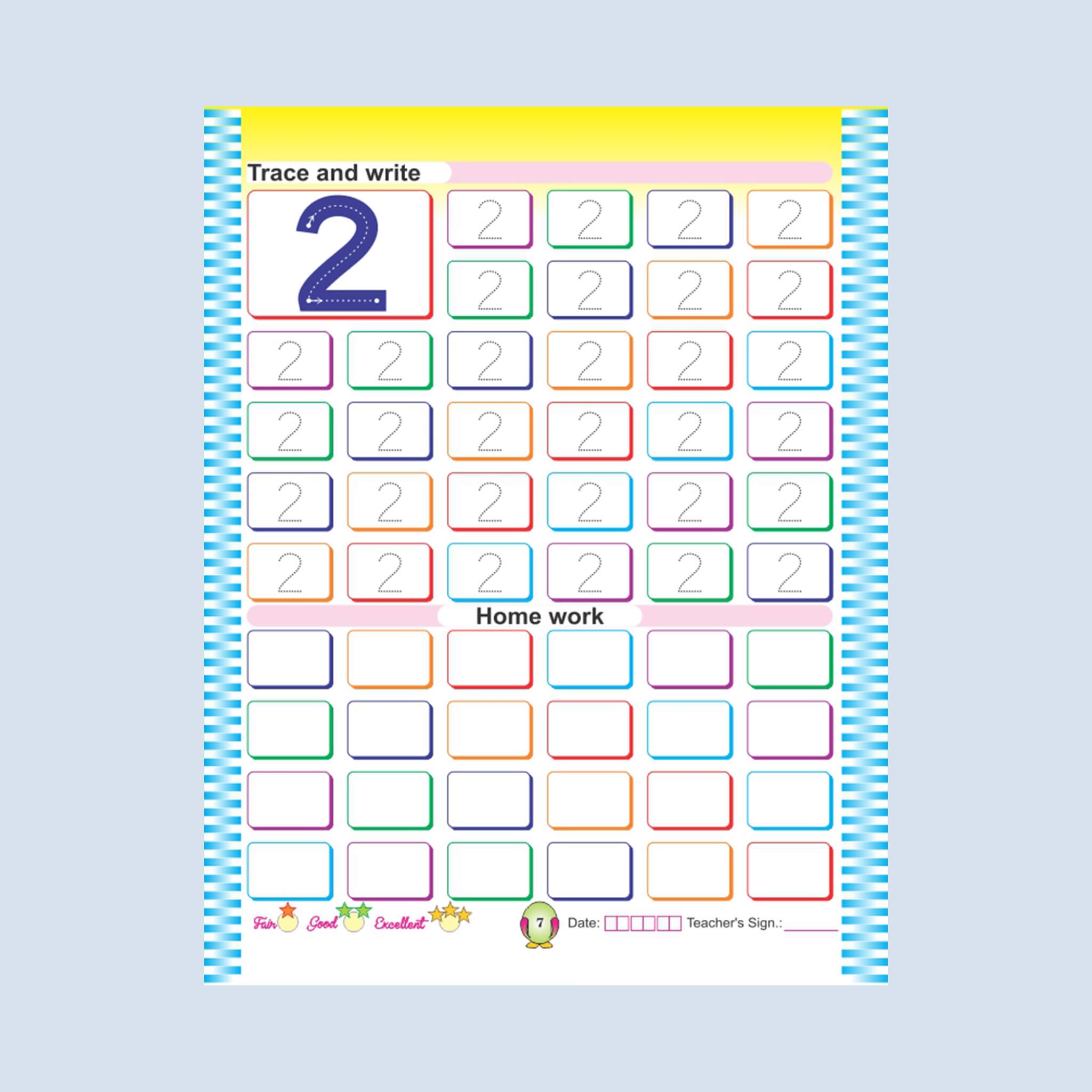Number (1 to 20)