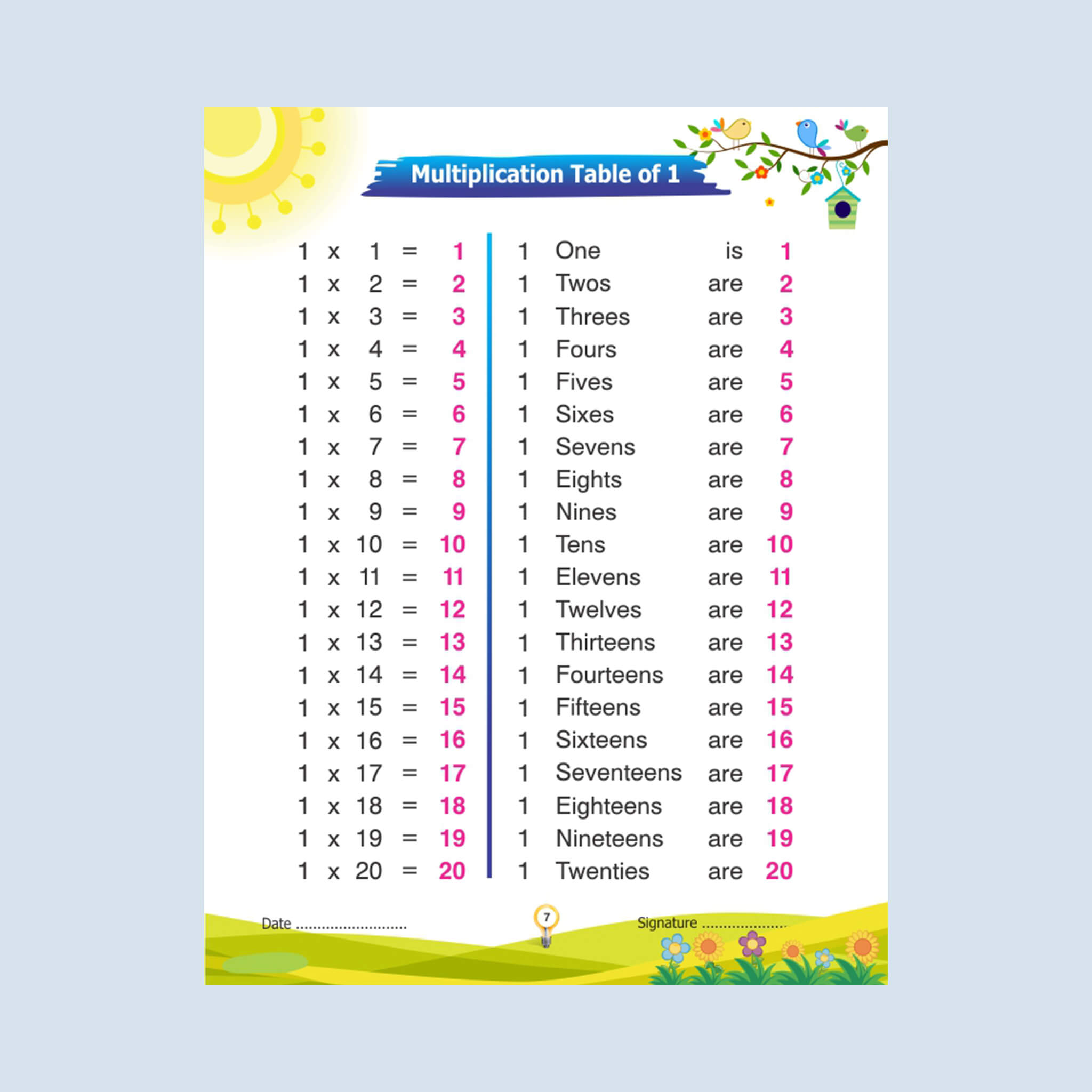 Table Book