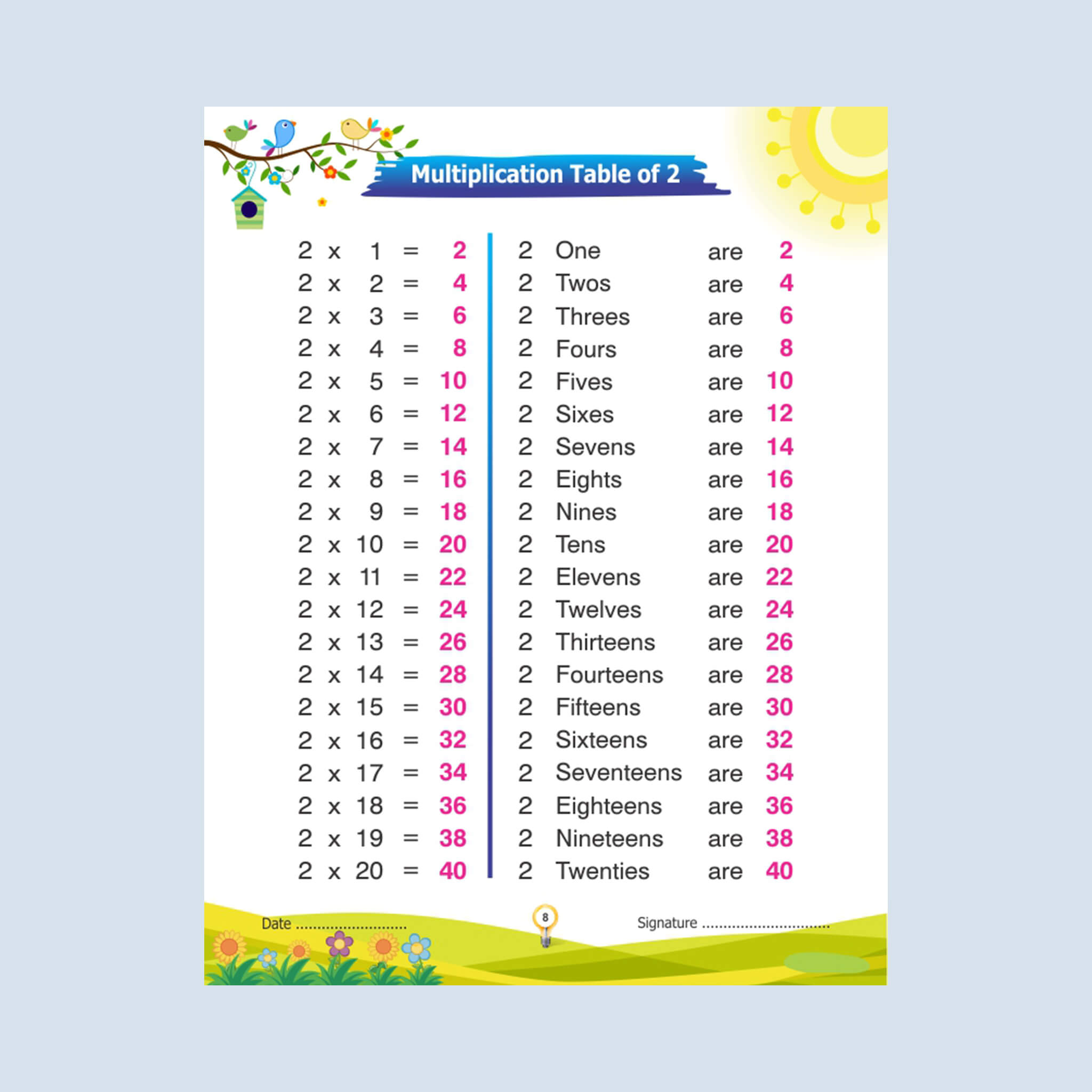 Table Book