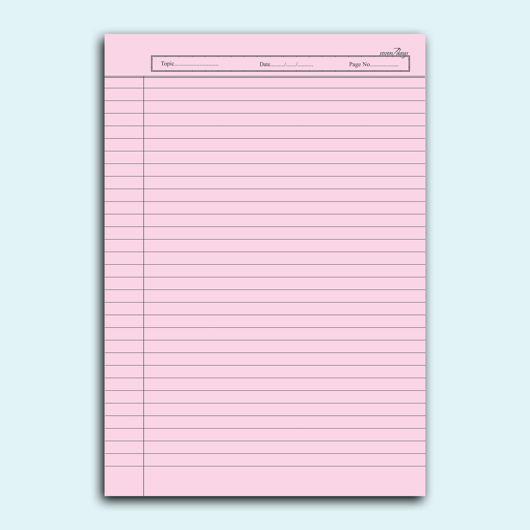 Ruled Sheet 02