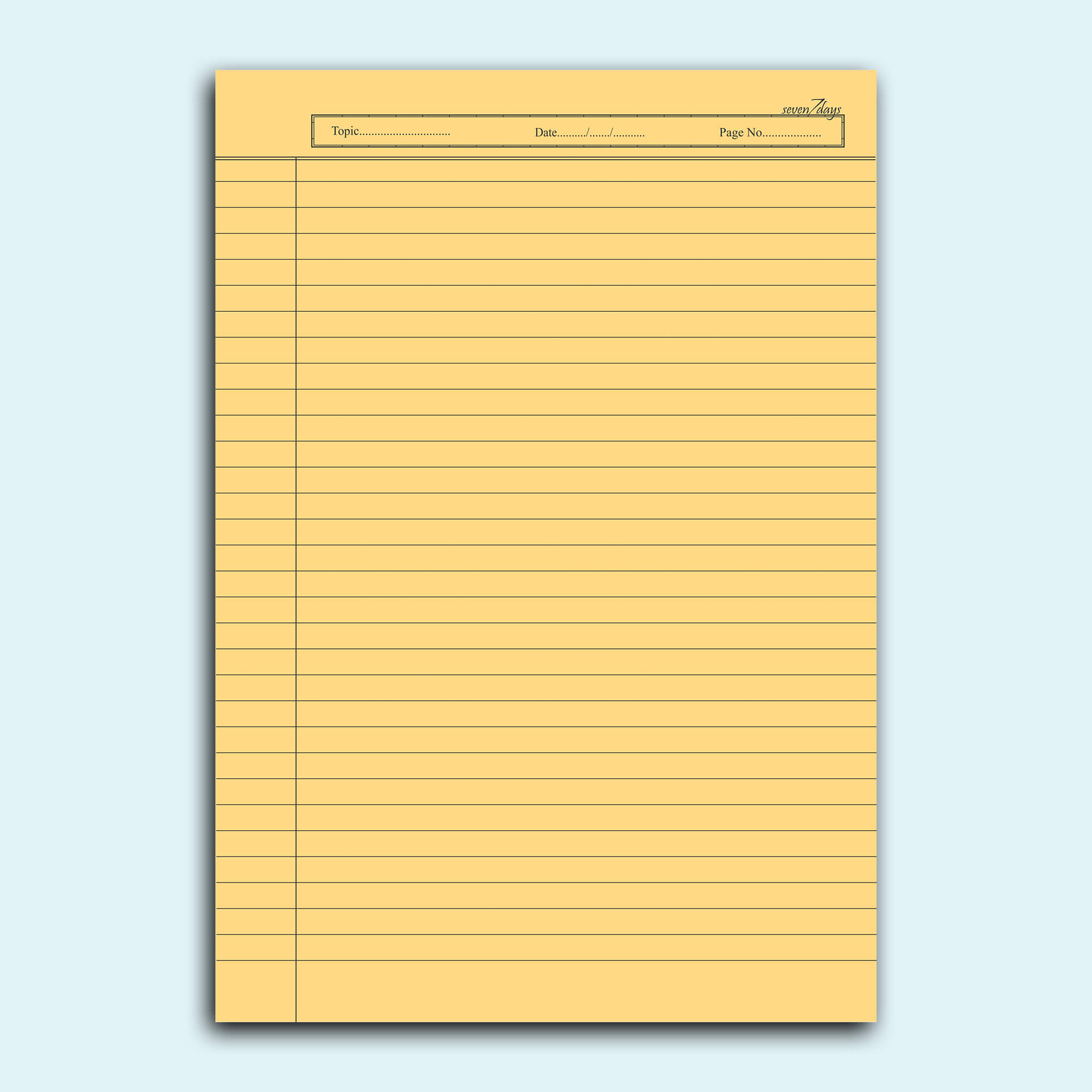 Ruled Sheet 05