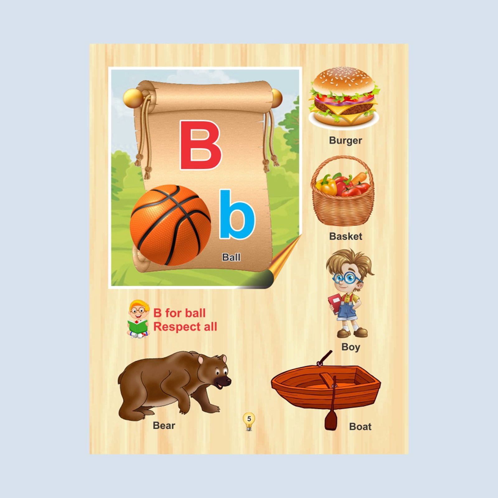 English Alphabet with Pictures