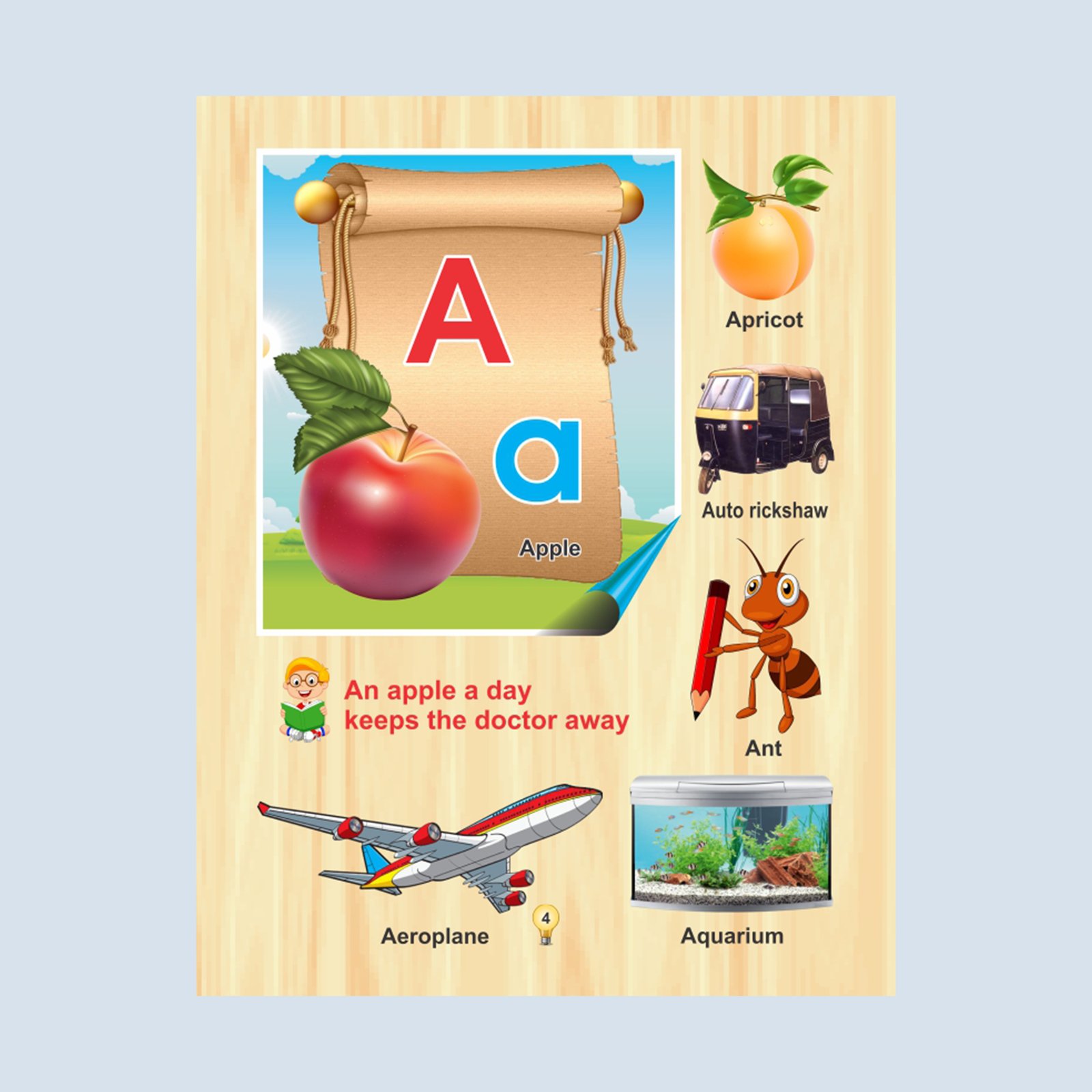 English Alphabet with Pictures