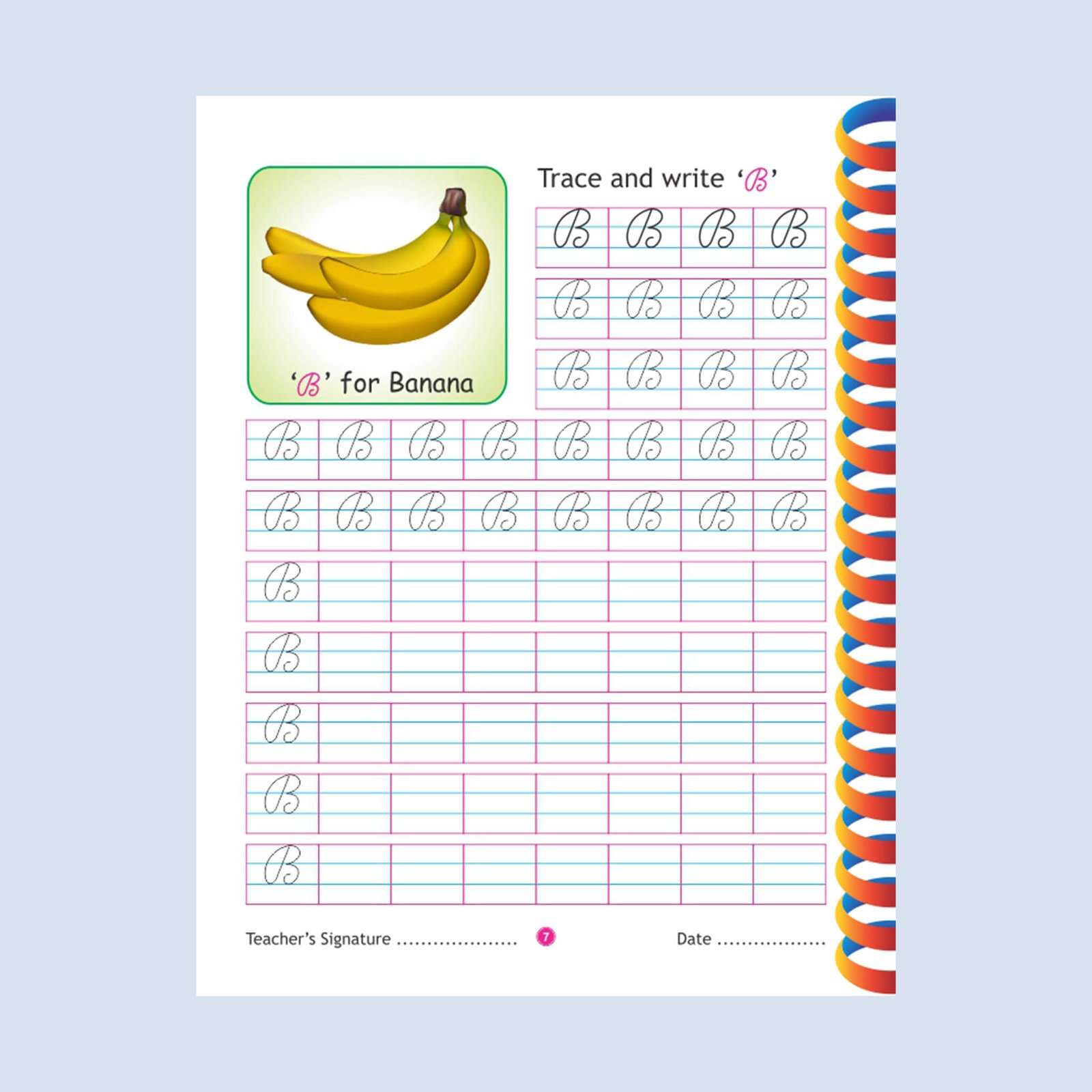 English cursive capital letters