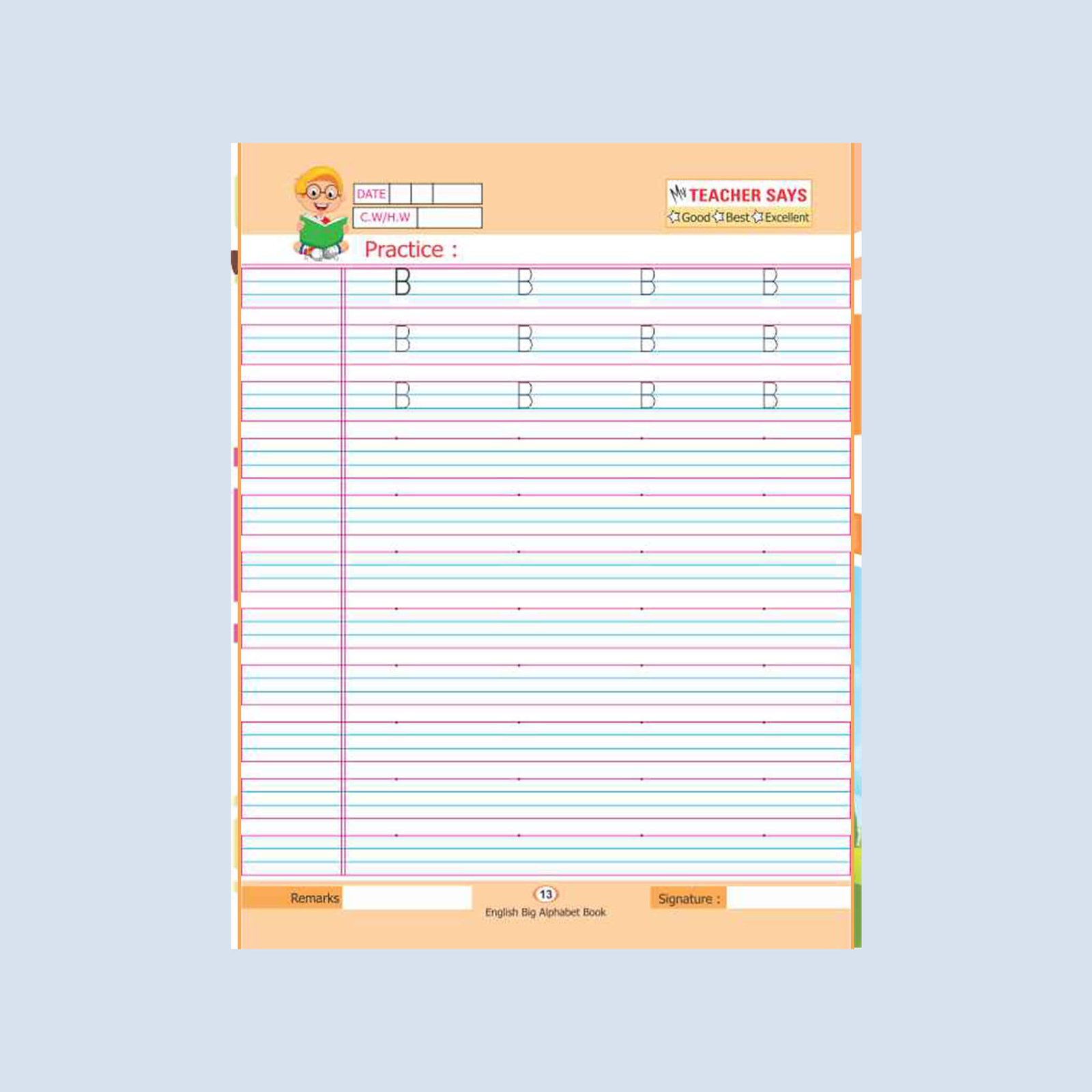 English Alphabet Capital Letters